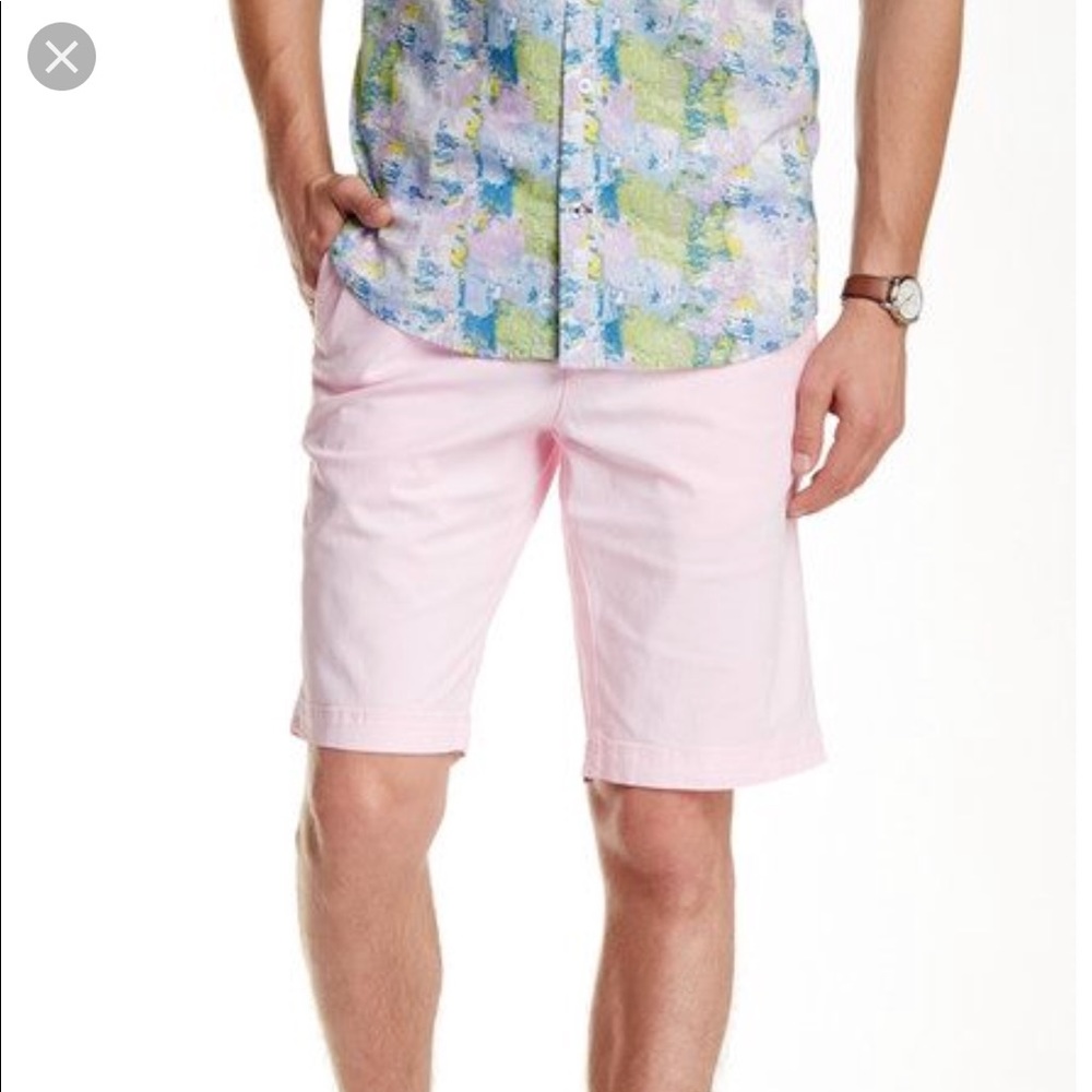 NWOT Men’s Broletto Pastel Pink Shorts